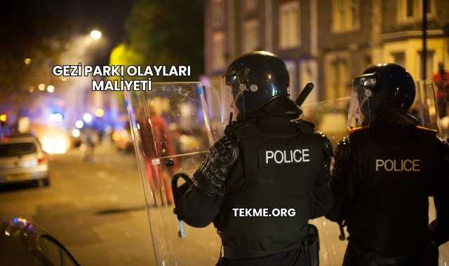 Gezi Parkı Olayları Maliyeti