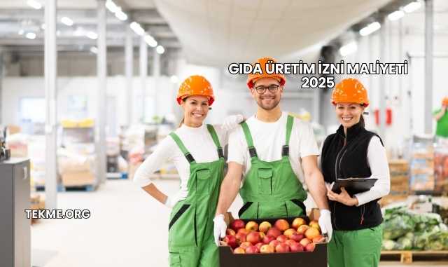 Gıda Üretim İzni Maliyeti 2025