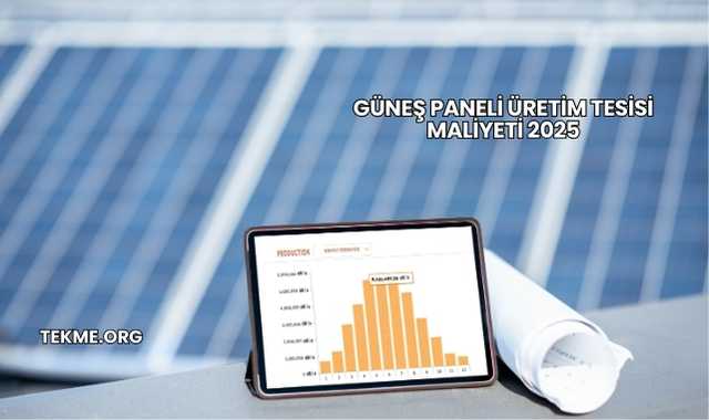 Güneş Paneli Üretim Tesisi Maliyeti 2025