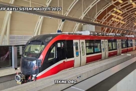 Hafif Raylı Sistem Maliyeti 2025