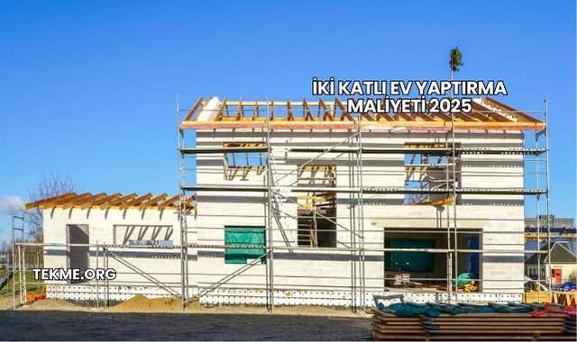 İki Katlı Ev Yaptırma Maliyeti 2025