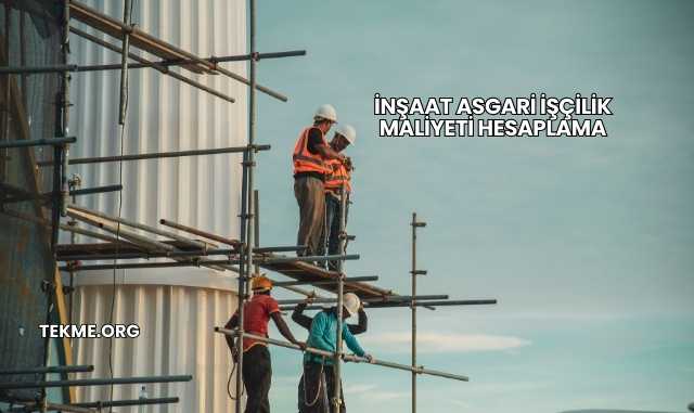 İnşaat Asgari İşçilik Maliyeti Hesaplama