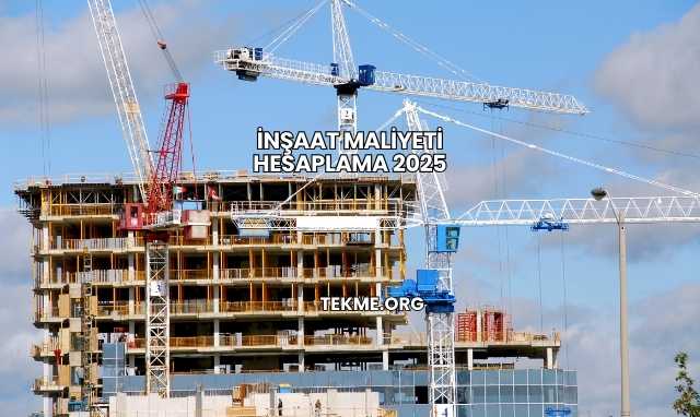 İnşaat Maliyeti Hesaplama 2025