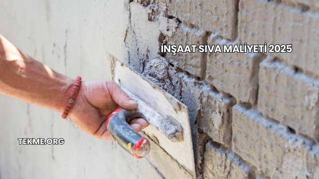 İnşaat Sıva Maliyeti 2025