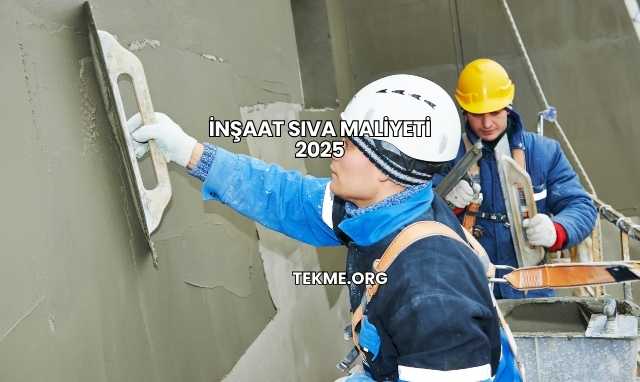 İnşaat Sıva Maliyeti 2025