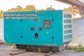 Jeneratör ile Elektrik Üretimi Maliyeti 2025