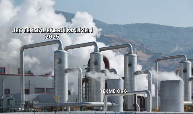 Jeotermal Enerji Maliyeti 2025