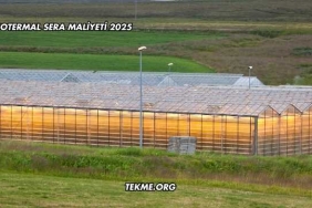 Jeotermal Sera Maliyeti 2025