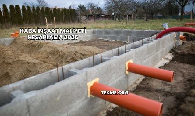 Kaba İnşaat Maliyeti Hesaplama 2025