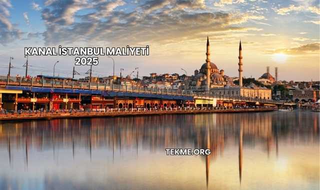 Kanal İstanbul Maliyeti 2025