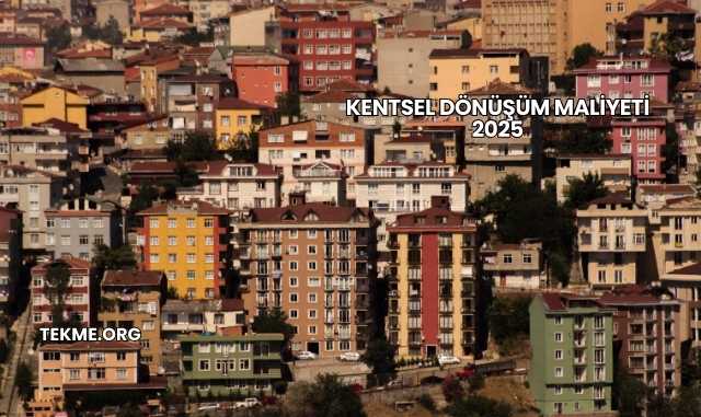Kentsel Dönüşüm Maliyeti 2025