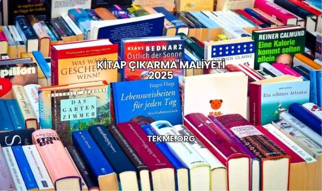 Kitap Çıkarma Maliyeti 2025
