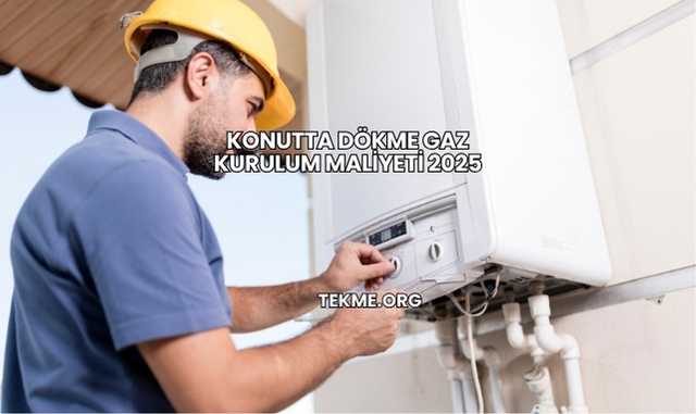 Konutta Dökme Gaz Kurulum Maliyeti 2025