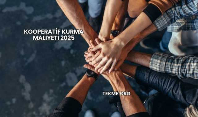 Kooperatif Kurma Maliyeti 2025
