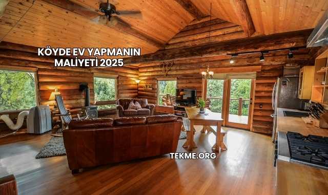Köyde Ev Yapmanın Maliyeti 2025