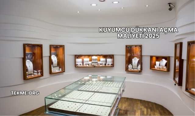 Kuyumcu Dükkanı Açma Maliyeti 2025