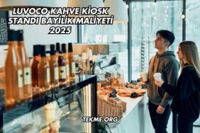Luvoco Kahve Kiosk Standı Bayilik Maliyeti 2025