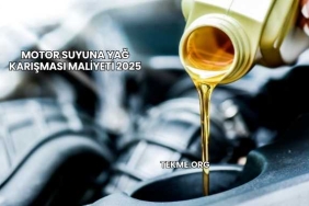 Motor Suyuna Yağ Karışması Maliyeti 2025