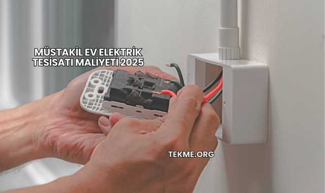 Müstakil Ev Elektrik Tesisatı Maliyeti 2025