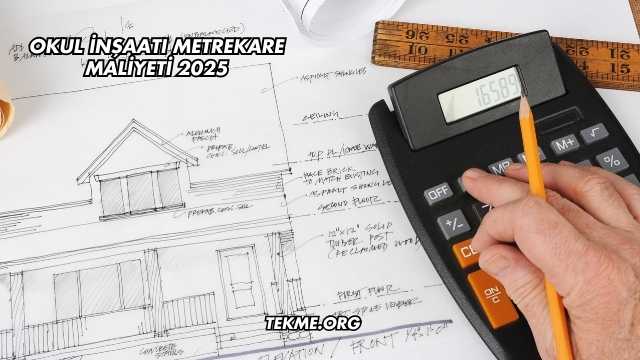 Okul İnşaatı Metrekare Maliyeti 2025