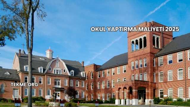 Okul Yaptırma Maliyeti 2025