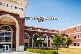 Okul Yaptırma Maliyeti 2025