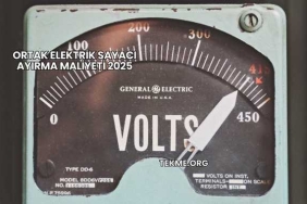 Ortak Elektrik Sayacı Ayırma Maliyeti 2025