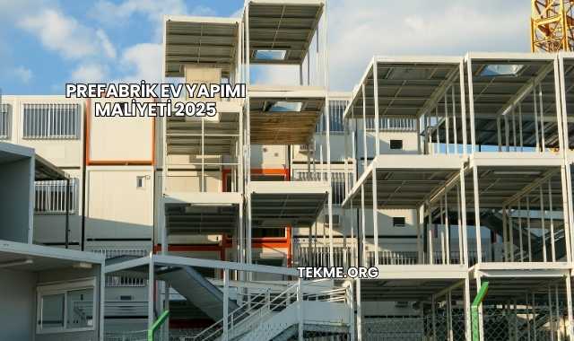 Prefabrik Ev Yapımı Maliyeti 2025