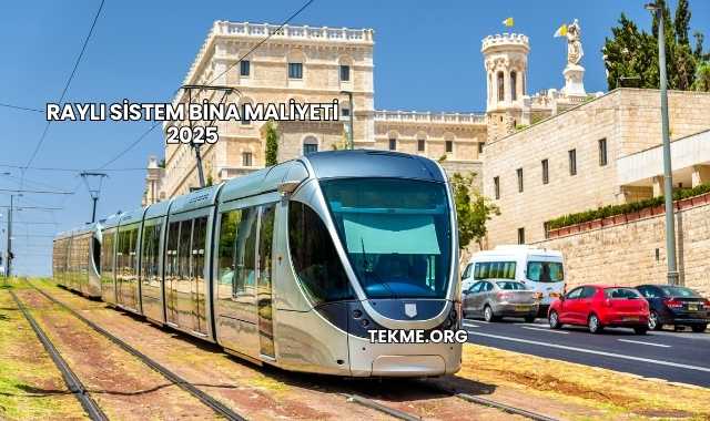 Raylı Sistem Bina Maliyeti 2025