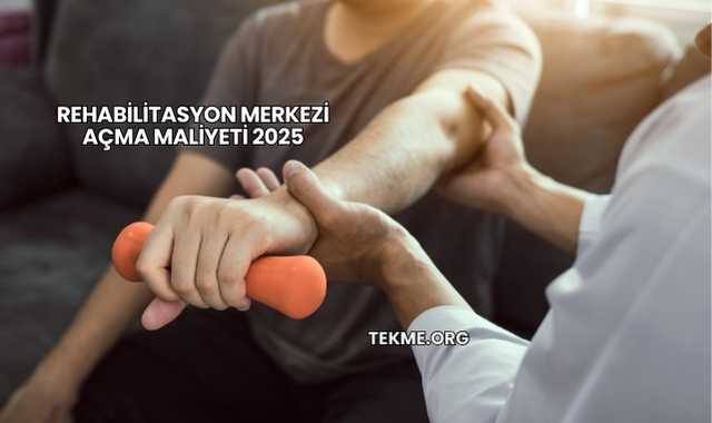 Rehabilitasyon Merkezi Açma Maliyeti 2025