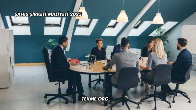 Şahıs Şirketi Maliyeti 2025