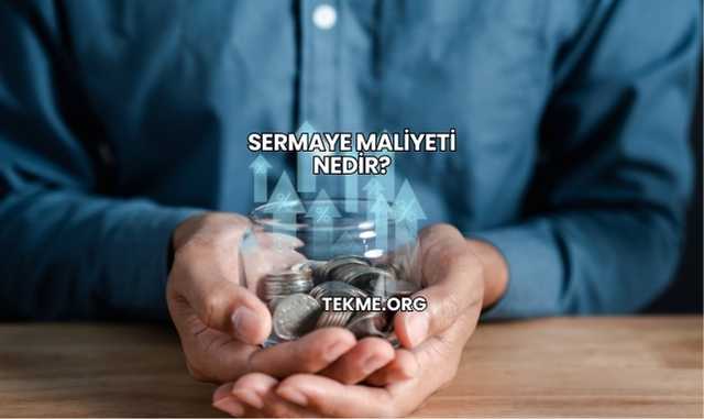 Sermaye Maliyeti Nedir?