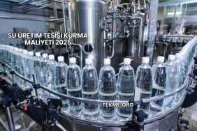 Su Üretim Tesisi Kurma Maliyeti 2025