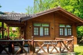 Tahta Ev Maliyeti 2025