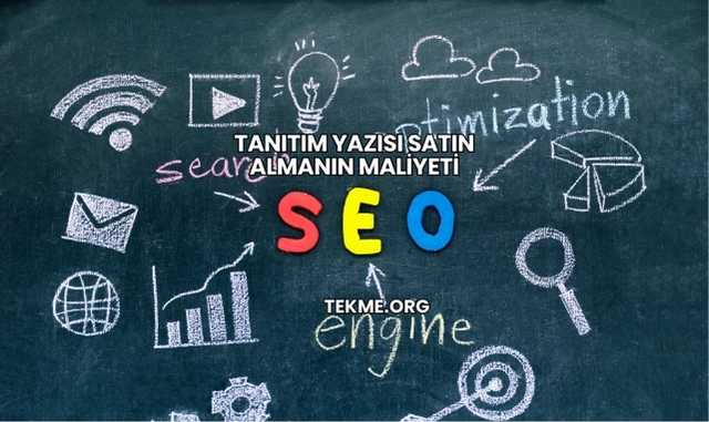 Tanıtım Yazısı Satın Almanın Maliyeti