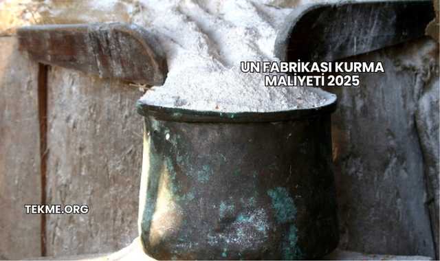 Un Fabrikası Kurma Maliyeti 2025