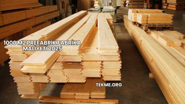 1000 m2 Prefabrik Fabrika Maliyeti 2025