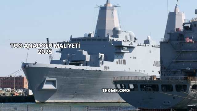 TCG Anadolu Maliyeti 2025