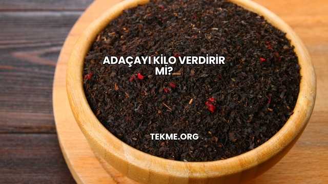 Adaçayı Kilo Verdirir mi?