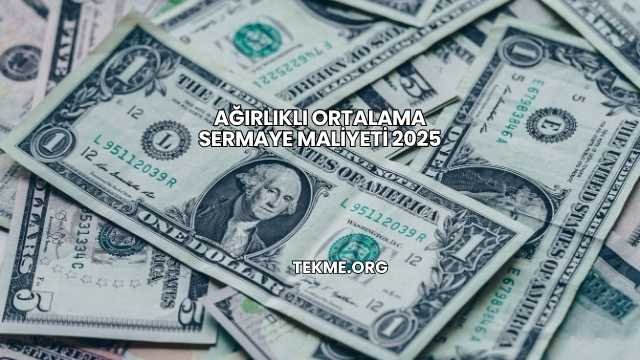 Ağırlıklı Ortalama Sermaye Maliyeti 2025
