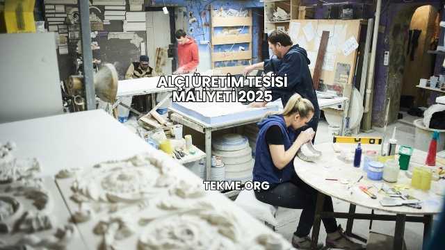 Alçı Üretim Tesisi Maliyeti 2025