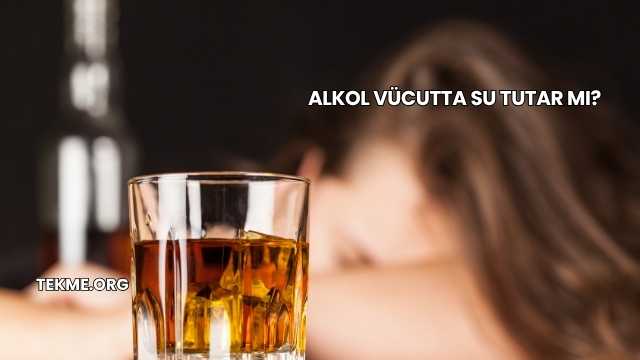 Alkol Vücutta Su Tutar mı?