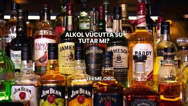 Alkol Vücutta Su Tutar mı?