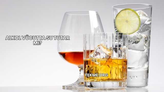 Alkol Vücutta Su Tutar mı?