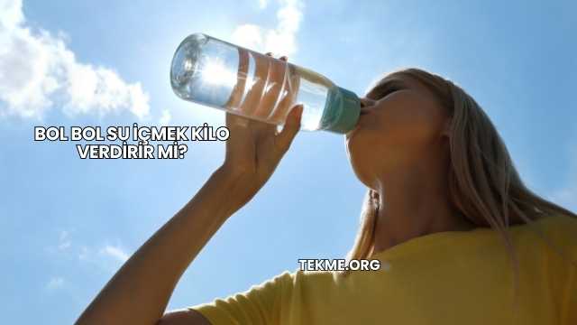 Bol Bol Su İçmek Kilo Verdirir mi?