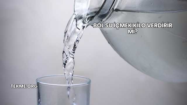 Bol Su İçmek Kilo Verdirir mi?