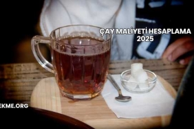 Çay Maliyeti Hesaplama 2025