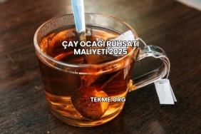 Çay Ocağı Ruhsatı Maliyeti 2025