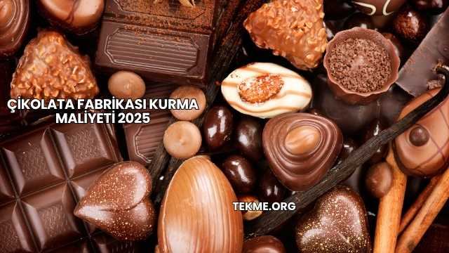 Çikolata Fabrikası Kurma Maliyeti 2025