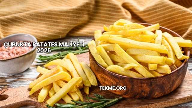 Çubukta Patates Maliyeti 2025
